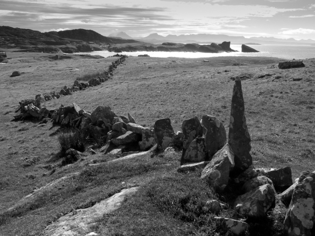 Split rock, Clachtoll, Sutherland